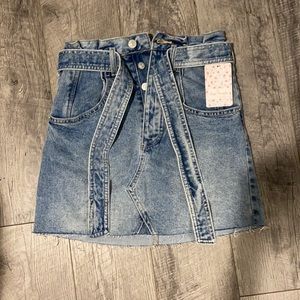 Free People Denim Skirt